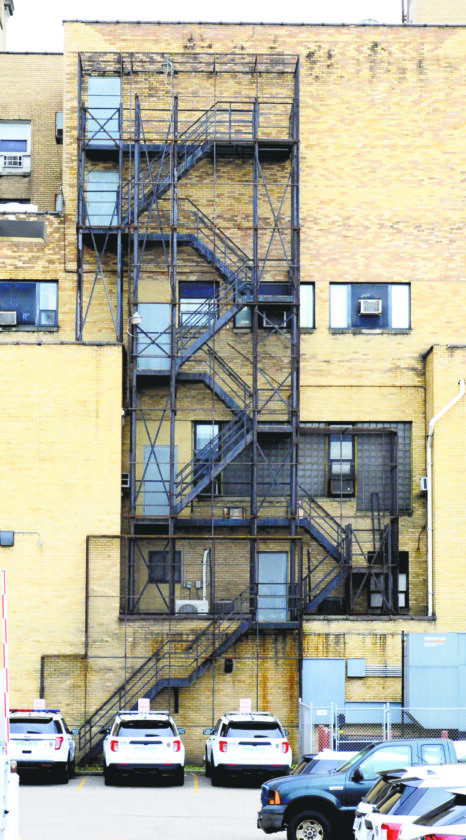 City hall fire escape cost climbs to $1.1M | News, Sports, Jobs - The ...